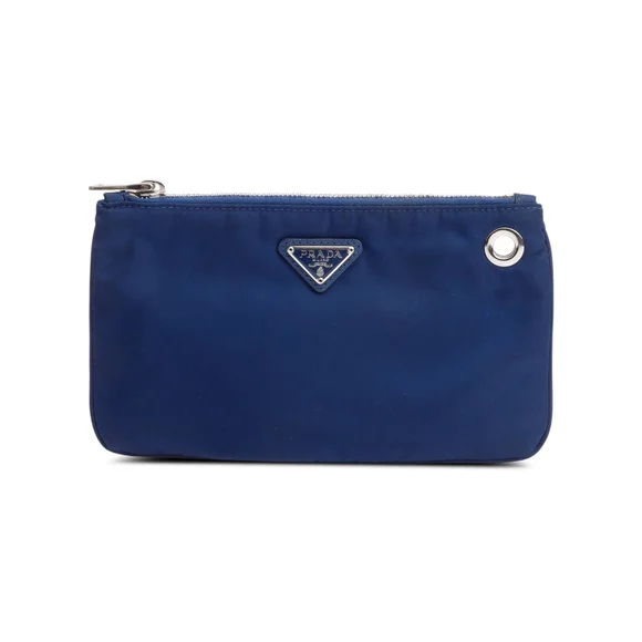 Prada Blue Nylon Pouch - Picture 4 of 4